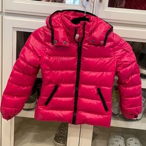 Moncler Bady Jacket In Fuschia